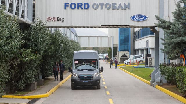 Ford Otosanda istehsal fasiləsi