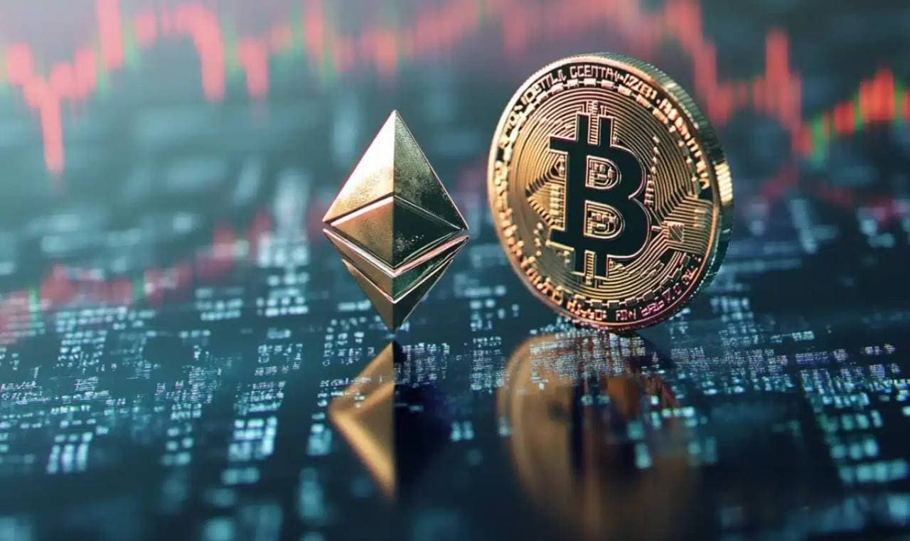 Bitcoin qiyməti azalıb, Ethereum qiyməti artıb