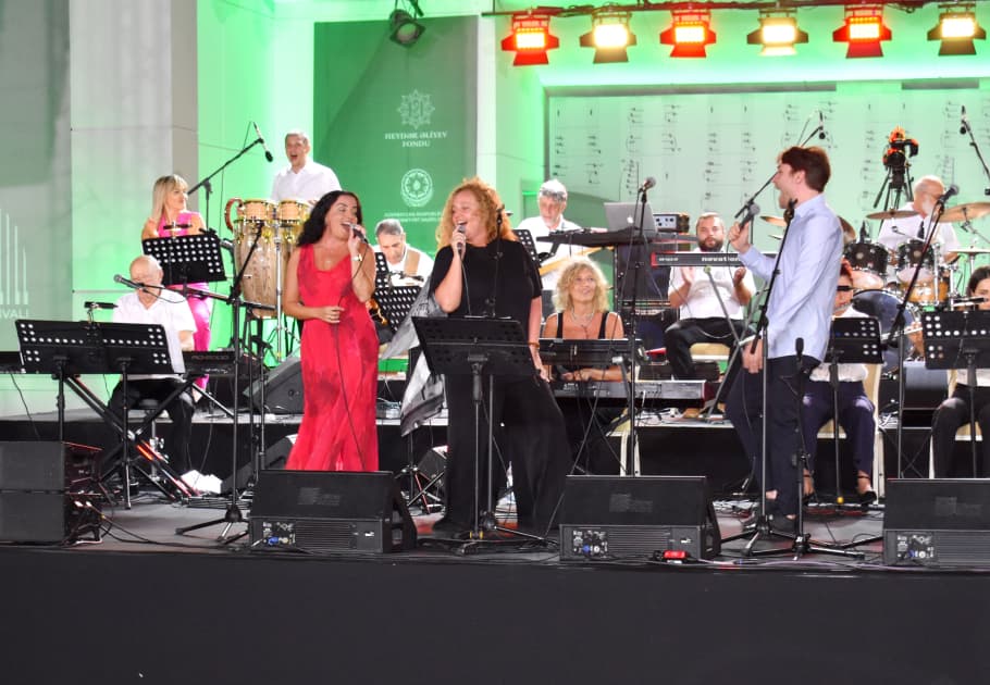 “Tbilisi Big Band” XIV Qəbələ Beynəlxalq Musiqi Festivalında çıxış edib
