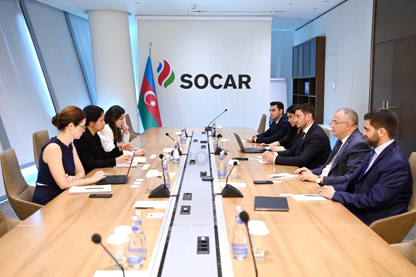 SOCAR-da BVF missiyasının rəhbəri ilə görüş keçirilib
