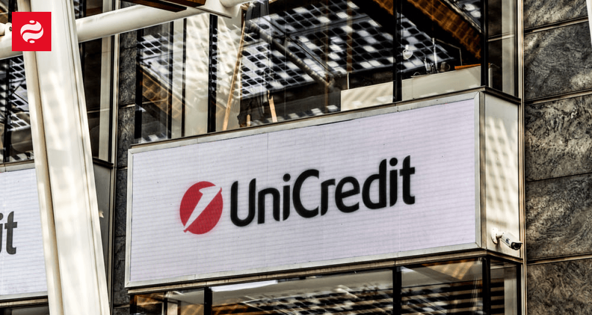 UniCredit kapitallaşması 100 milyard avrodan çox olan ikinci Aİ bankı oldu