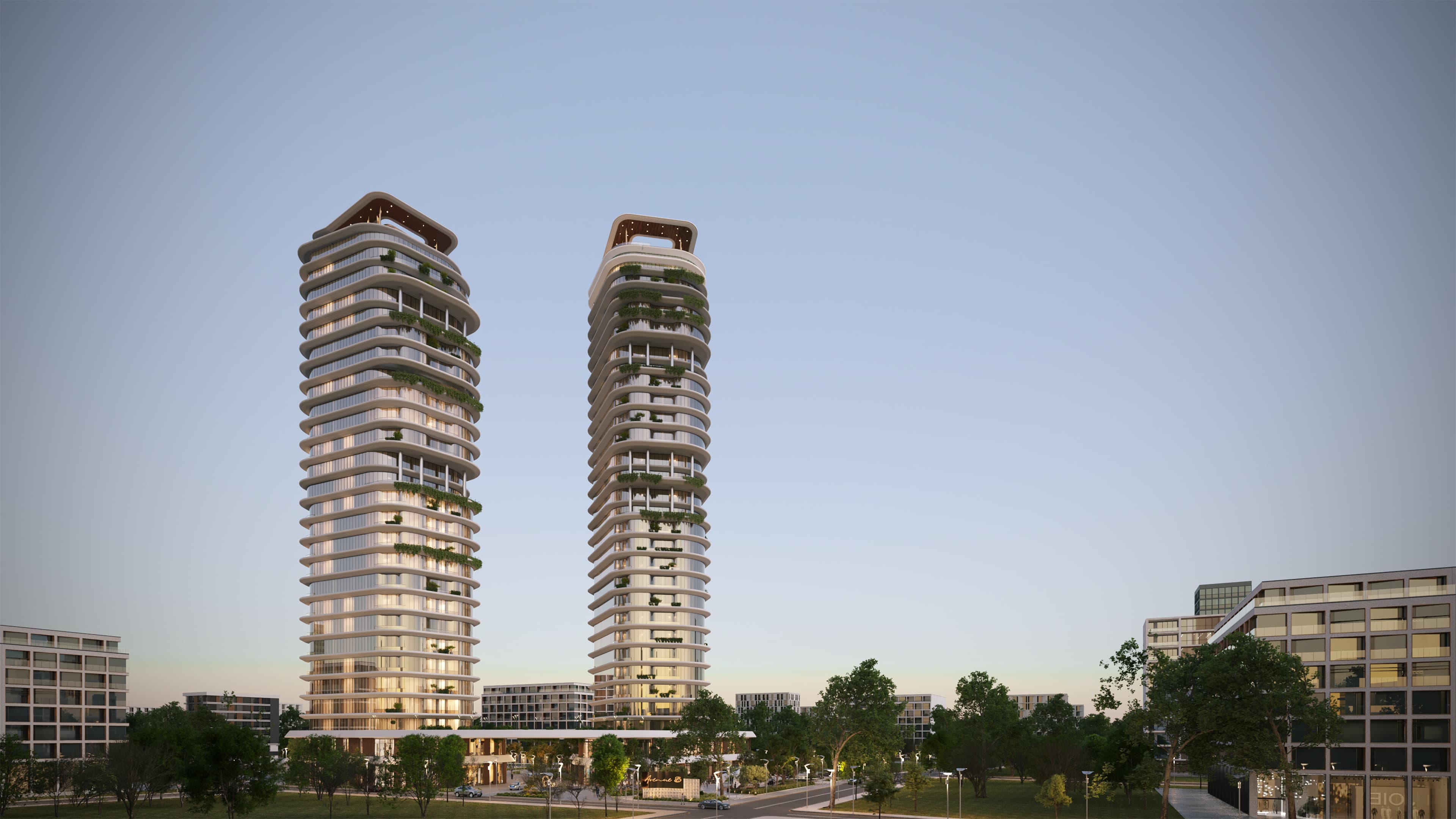 Zəfər Parkı və Port Baku yaxınlığında yeni lüks “Avenue 8” layihəsinə start verildi