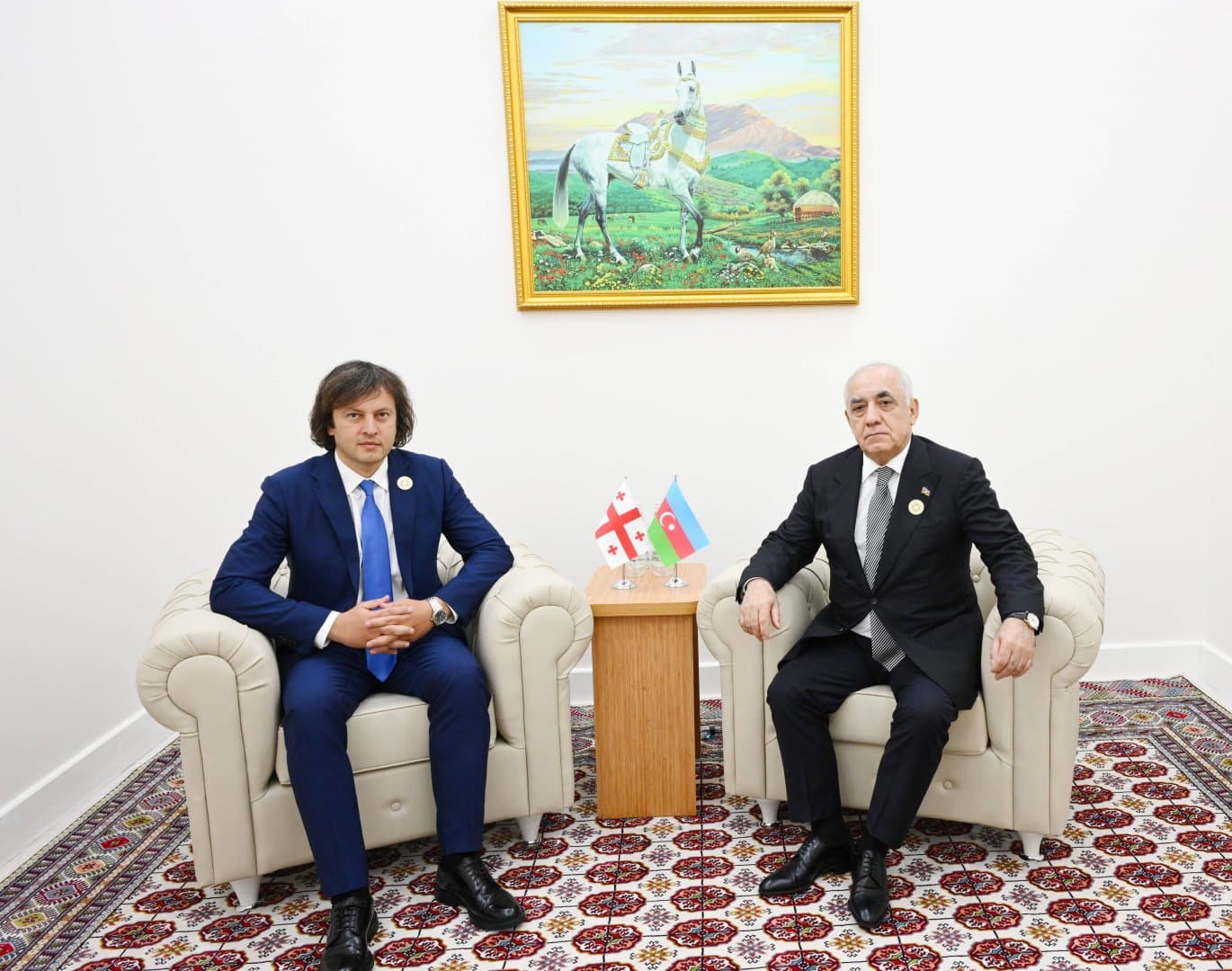 Əli Əsədov İrakli Kobaxidze ilə Azərbaycan-Gürcüstan strateji tərəfdaşlığını müzakirə edib