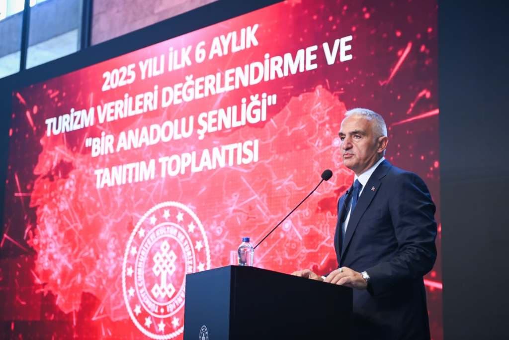 Türkiyə 2025-ci ilin ilk yarısında turizm göstəricilərində davamlı artım qeydə alınıb