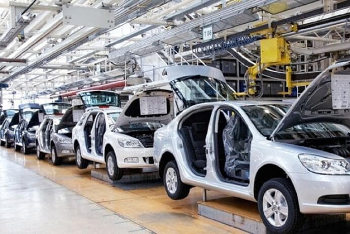 Azərbaycanın sənaye zonalarında avtomobil istehsalı 80% artıb