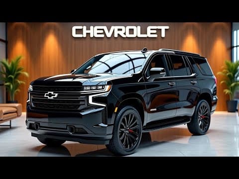 Chevrolet yeni model təqdim edir: Tahoe SUV-un debütü 25 avqust 2025