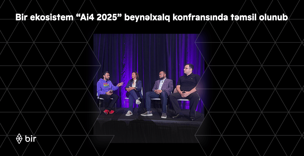 Bir ekosistem “Ai4 2025” beynəlxalq konfransında təmsil olunub