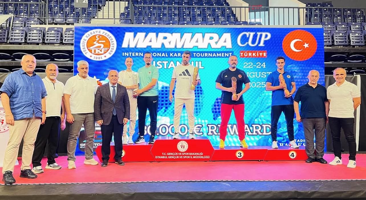 Azərbaycan karateçiləri “Marmara Cup” beynəlxalq turnirində komanda hesabında birinci oldu