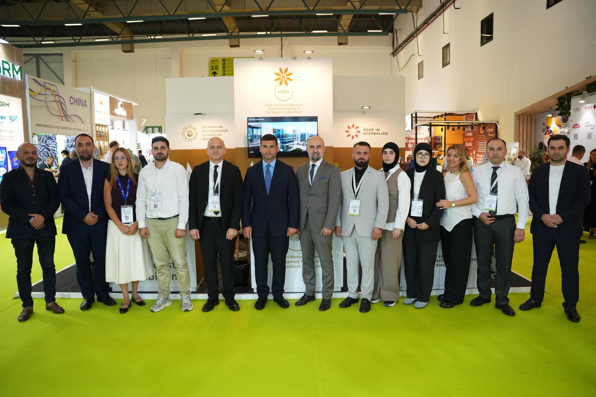 Azərbaycan sahibkarları “WorldFood Istanbul” sərgisində məhsullarını təqdim edirlər