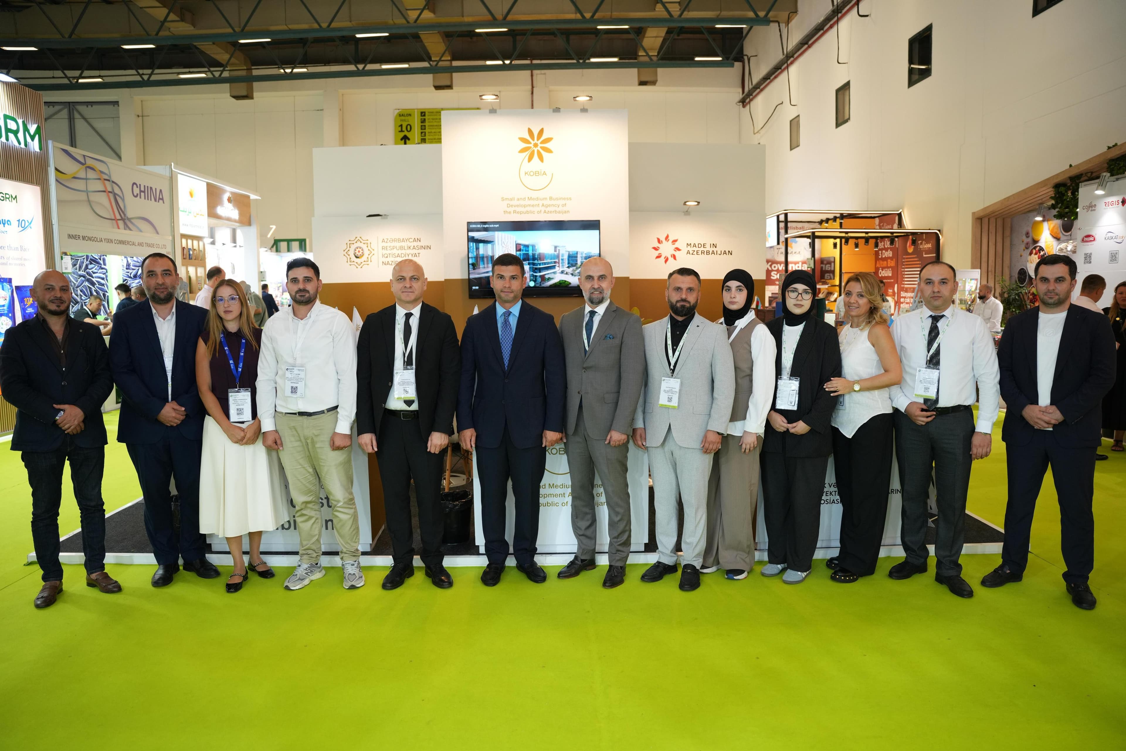 Azərbaycan sahibkarları “WorldFood Istanbul” sərgisində məhsullarını təqdim edirlər