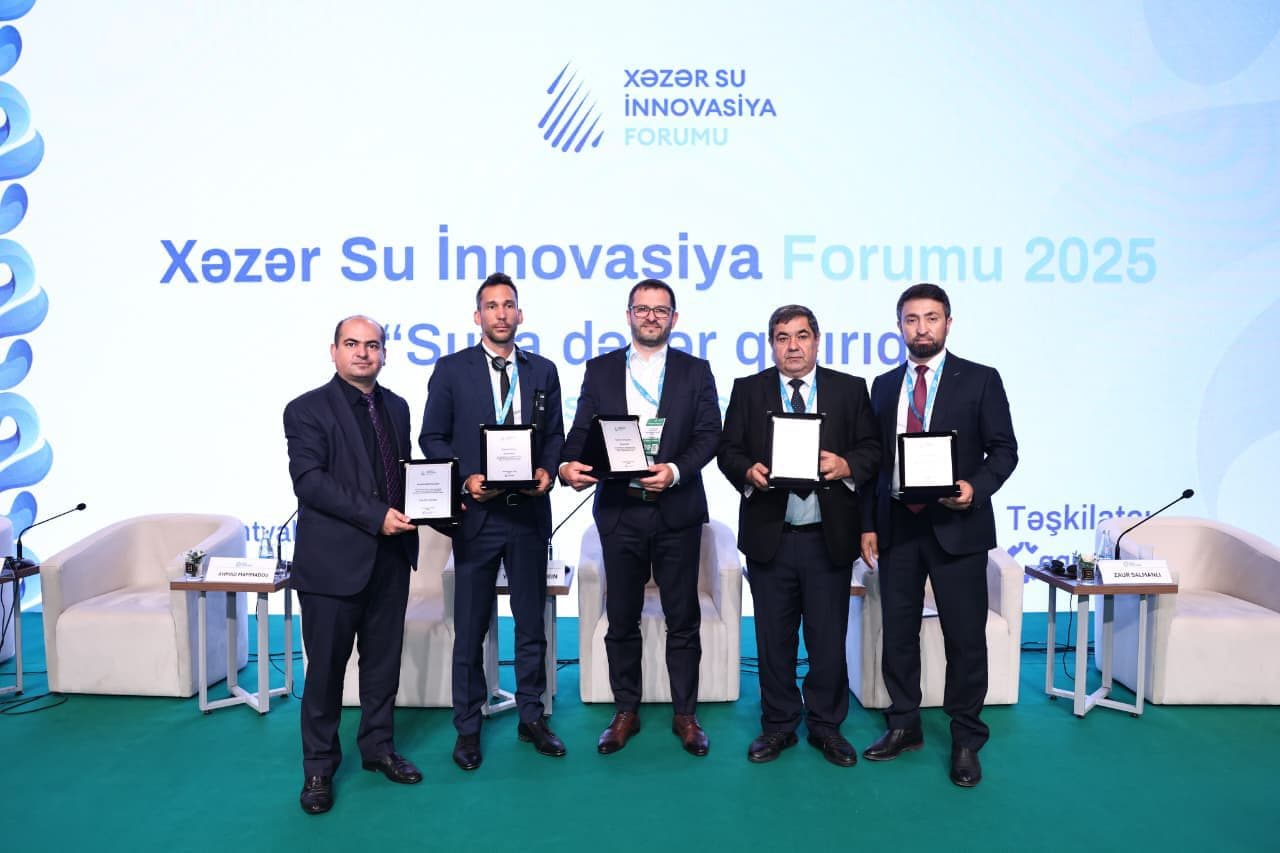 VI Xəzər Su İnnovasiya Forumu uğurla yekunlaşdı – Su ehtiyatlarının gələcəyi müzakirə olundu