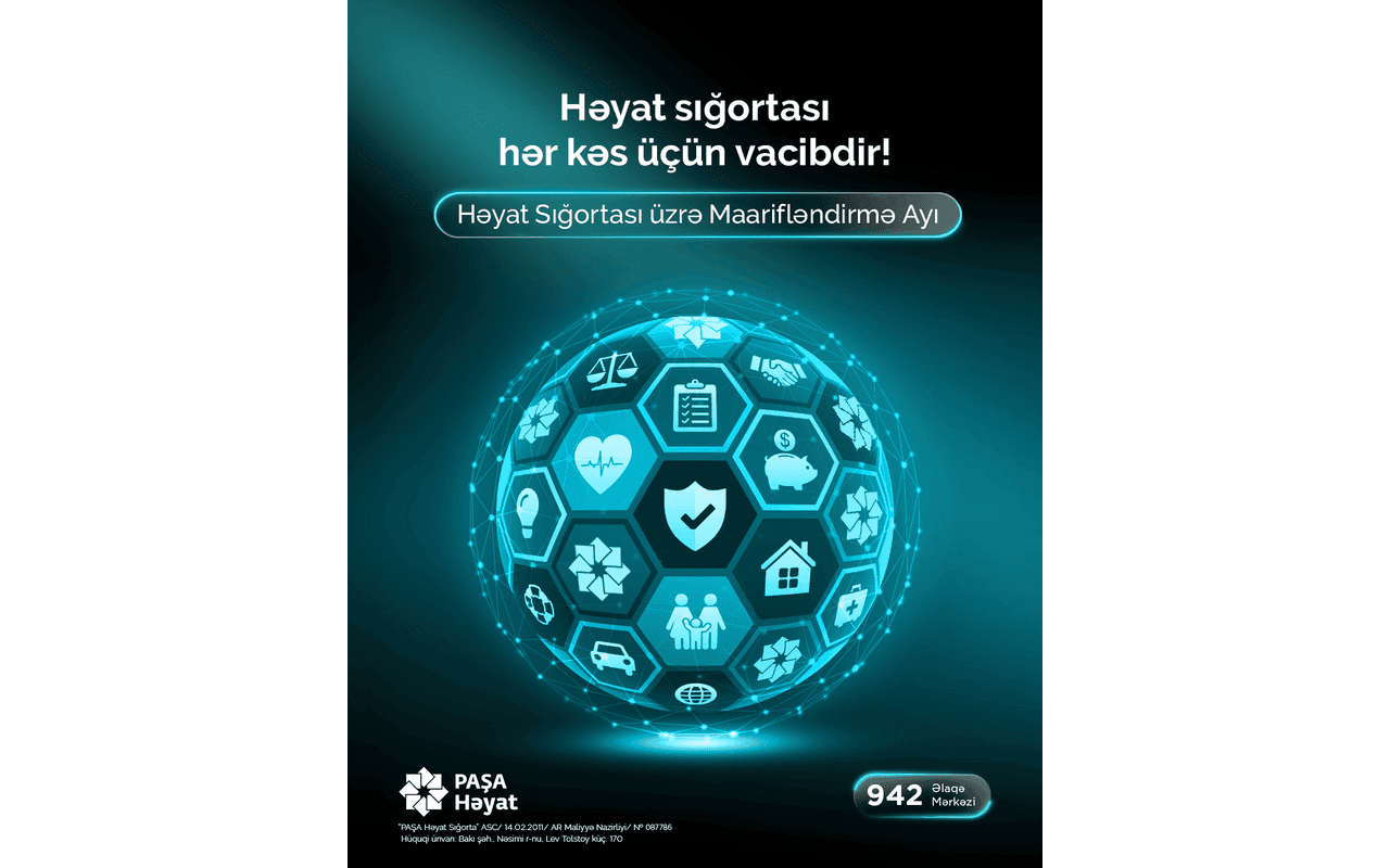 Sentyabr “Həyat Sığortası üzrə Maarifləndirmə Ayı”dır
