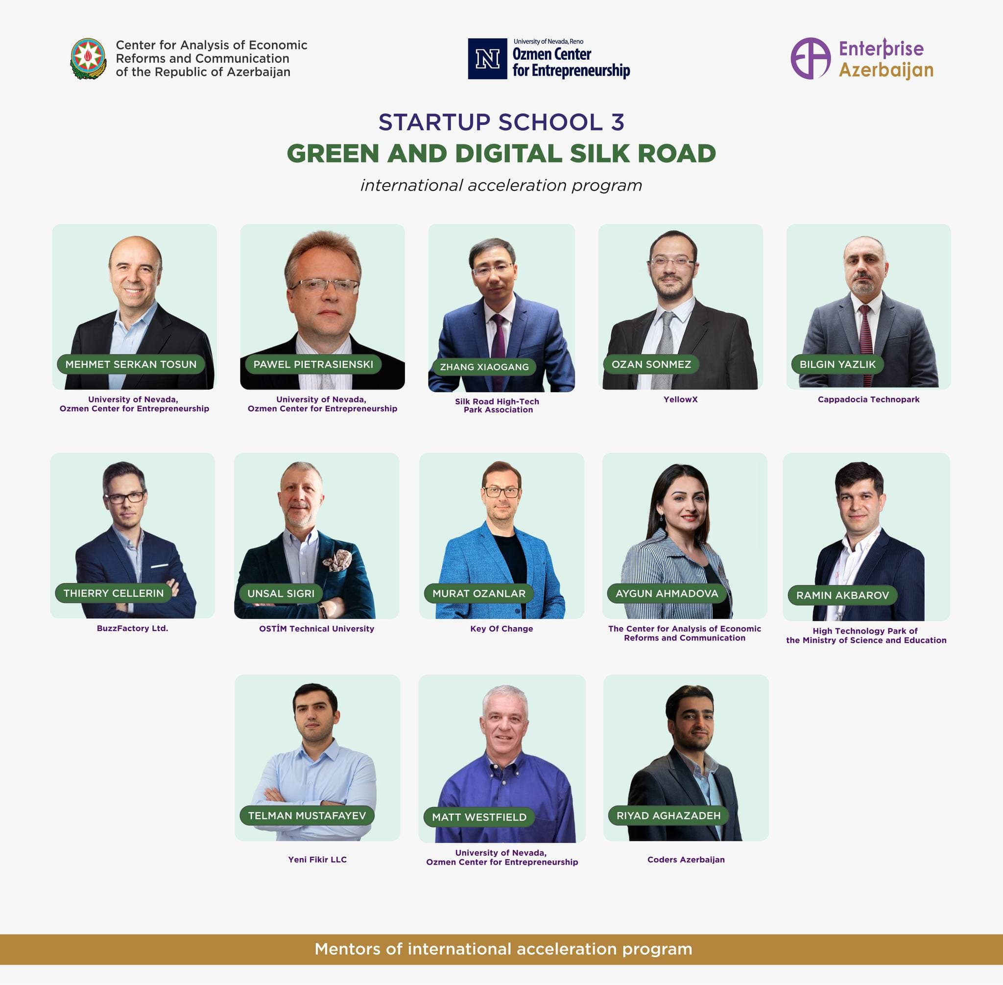 “Enterprise Azerbaijan” portalının “Startup School 3” layihəsində fərdi mentorluq mərhələsi başlayıb