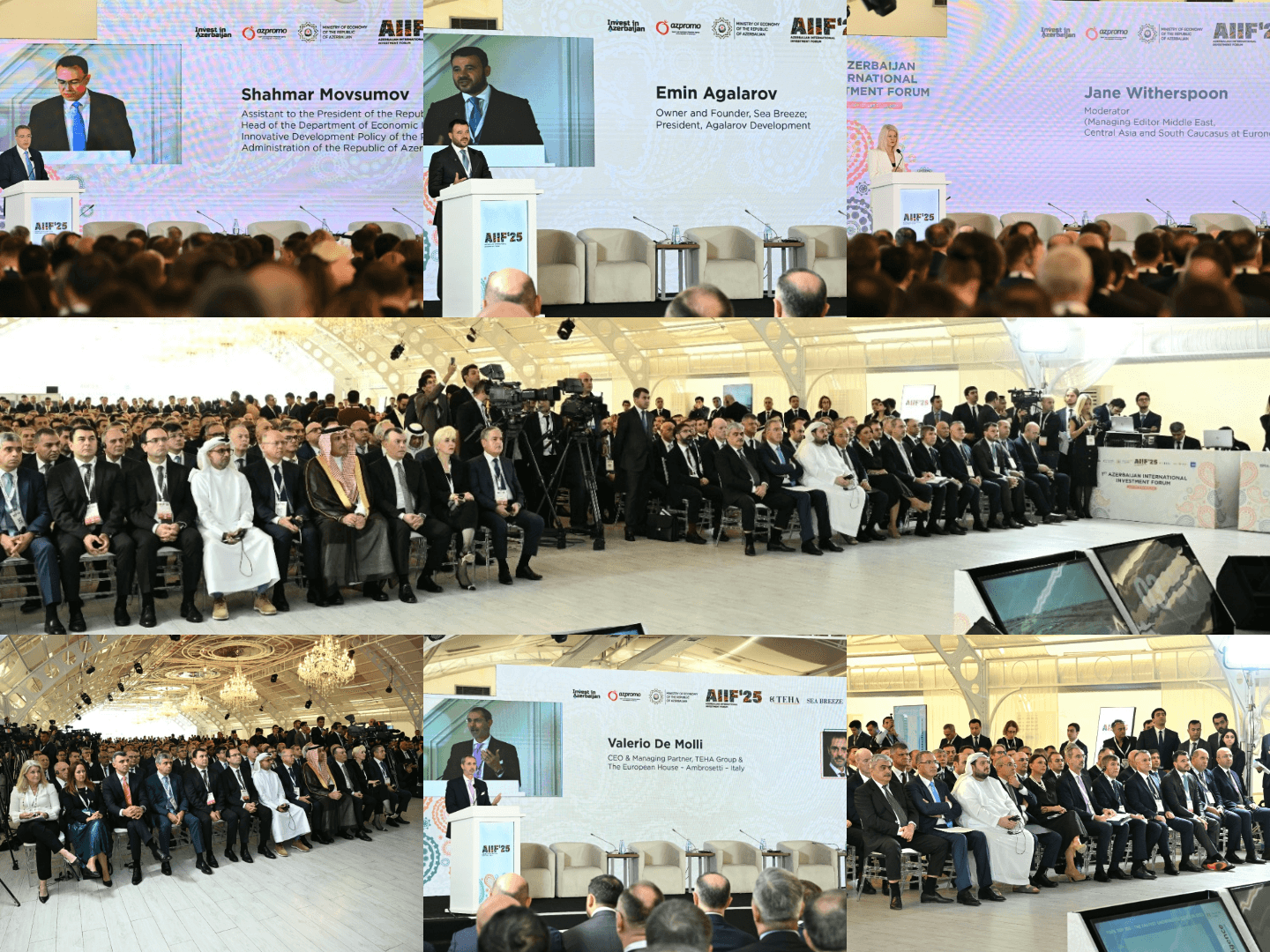 Bakıda Birinci Azərbaycan Beynəlxalq İnvestisiya Forumunun açılış mərasimi keçirilib
