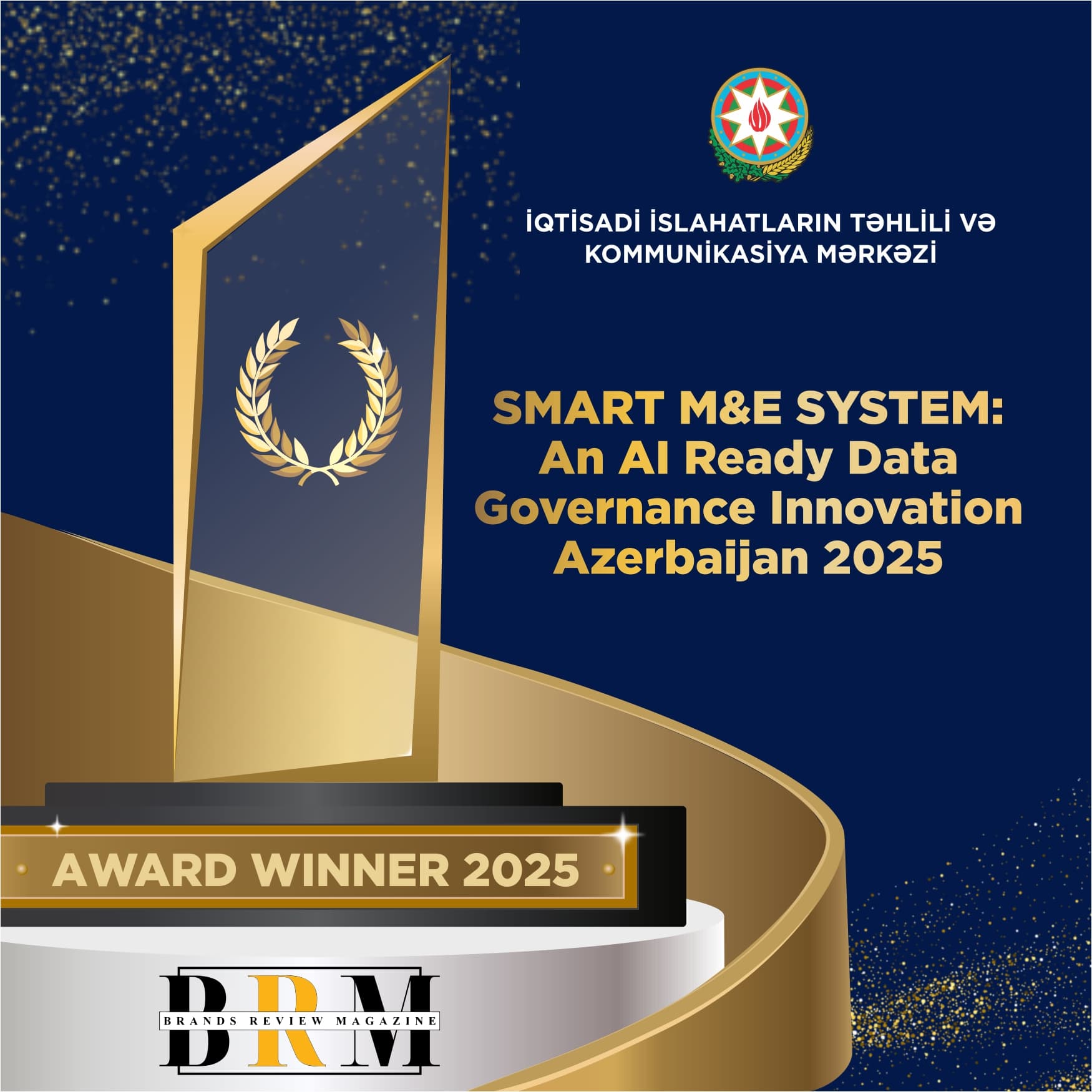 İİTKM Böyük Britaniyanın “Brands Review Magazine Awards 2025” beynəlxalq müsabiqəsində qalib olub