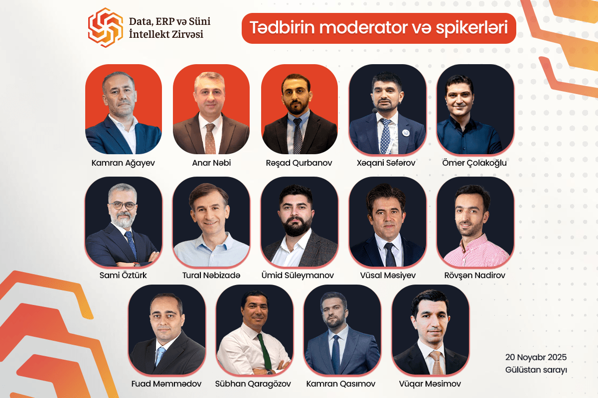 Ölkəmizdə ilk dəfə keçiriləcək “Data, ERP və Süni İntellekt Zirvəsi”