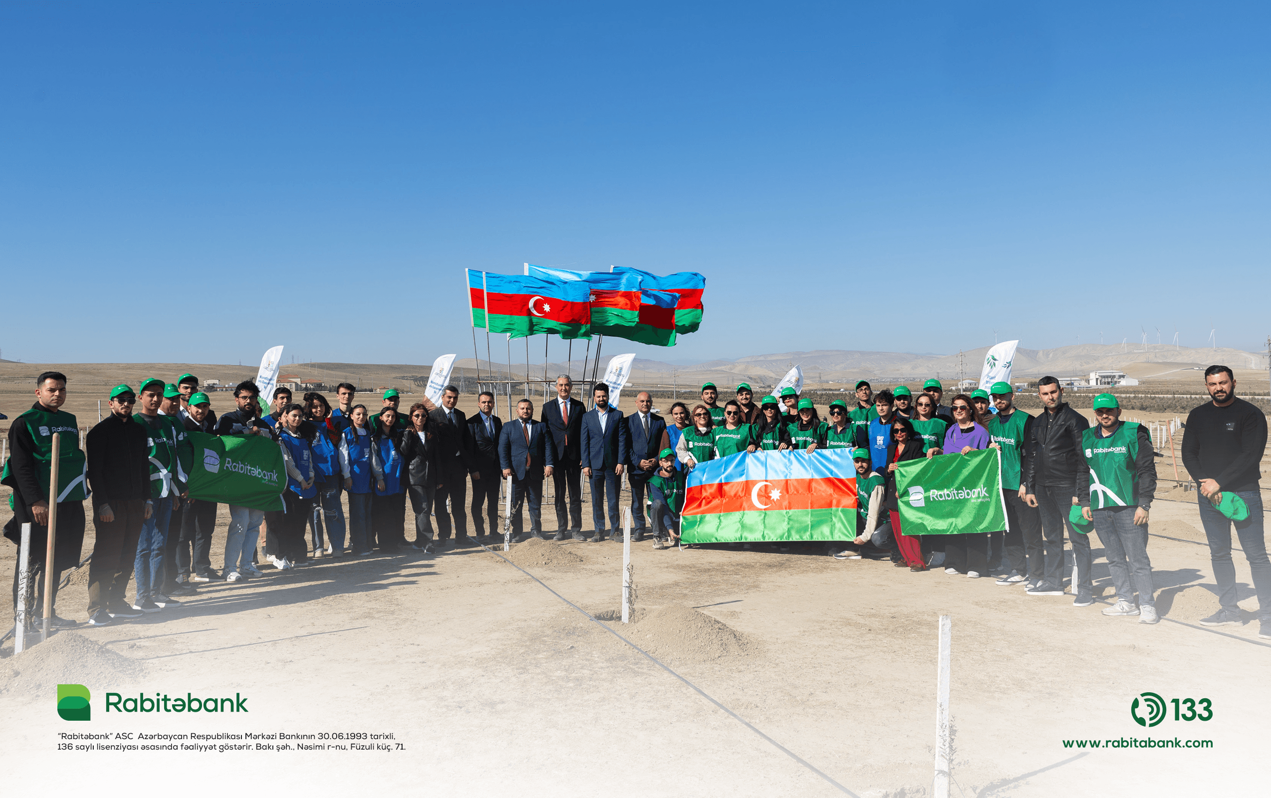 RABİTƏBANK EKOLOJİ MƏSULİYYƏT STRATEGİYASI ÇƏRÇİVƏSİNDƏ AĞACƏKMƏ AKSİYASI KEÇİRDİ