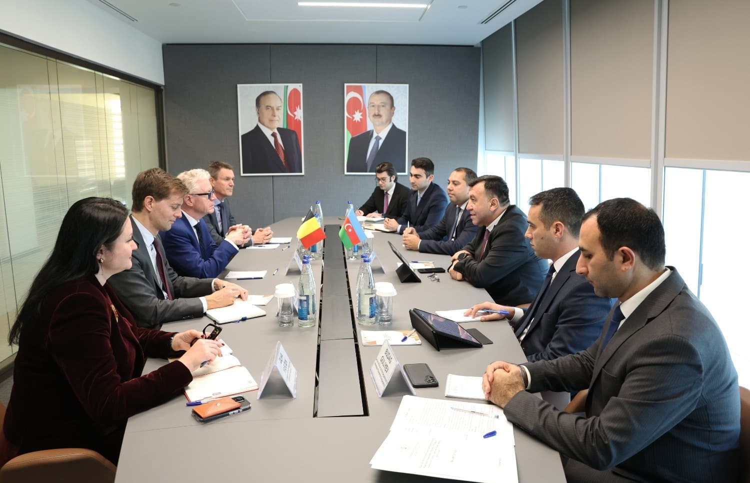 Belçika ilə iqtisadi tərəfdaşlığın inkişafı müzakirə olunub