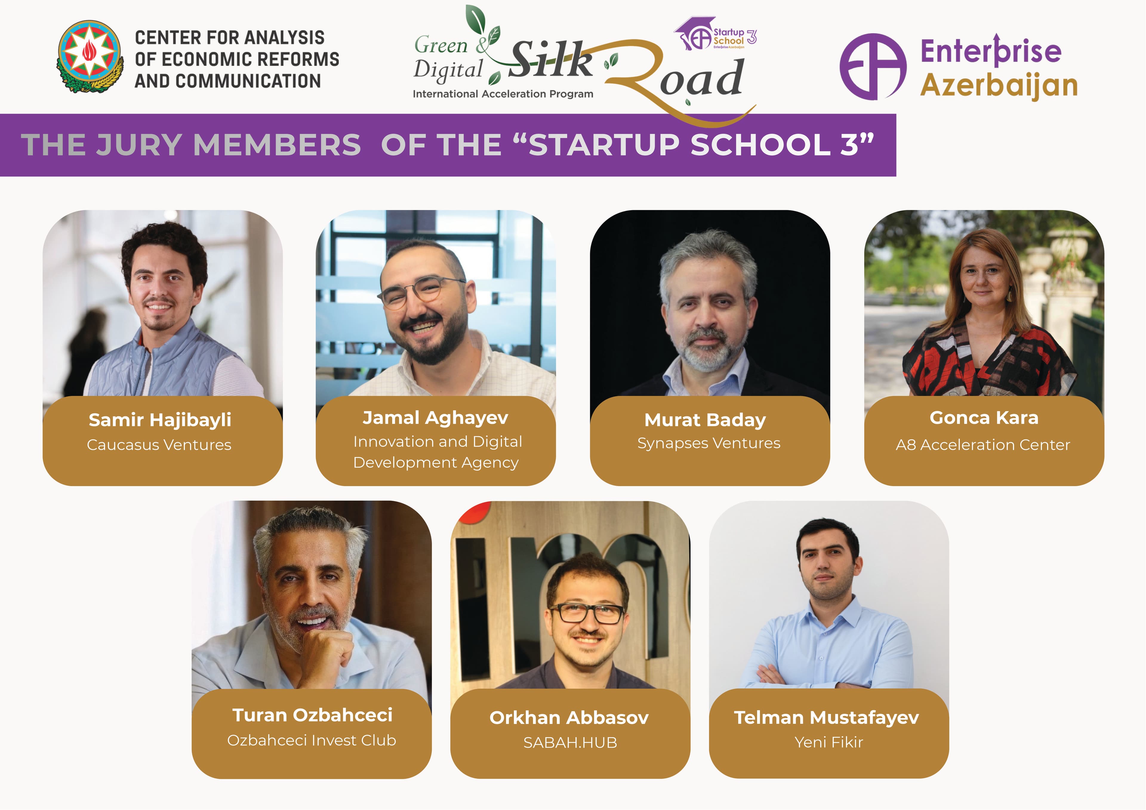 “Startup School 3” finalının münsiflər heyəti elan olundu
