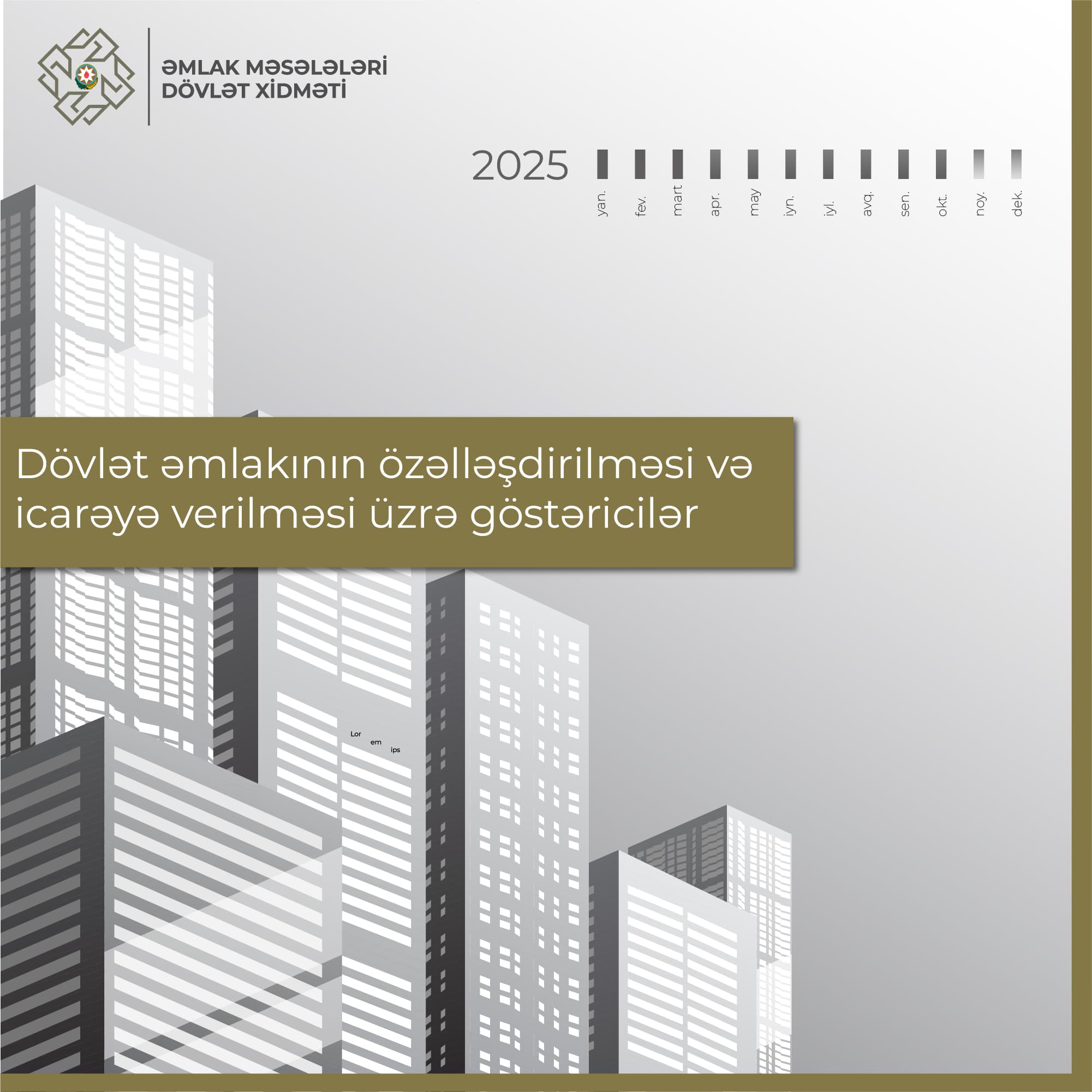 Bu ilin yanvar-oktyabr ayları ərzində dövlət əmlakının özəlləşdirilməsi və icarəsi üzrə göstəricilər