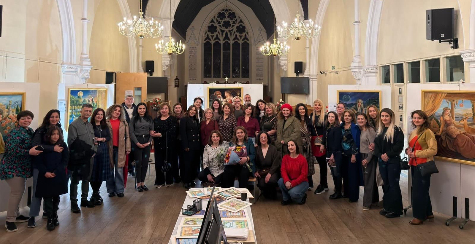 Londonda Gülnarə Cəfərin "Seven Beauties" sərgisi sənətsevərlərin ixtiyarına təqdim olundu