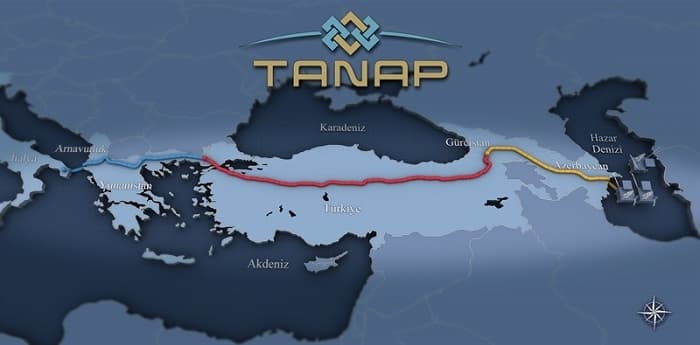 TANAP boru kəməri ilə nəql olunan qazın ümumi həcmi açıqlanıb