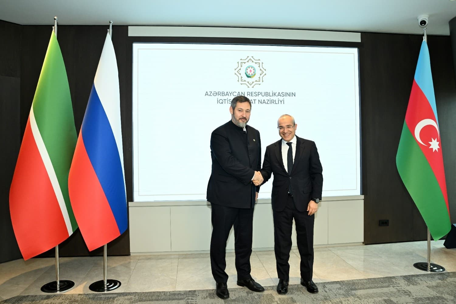 Tatarıstanın Baş nazirinin müavini ilə görüş keçirilib
