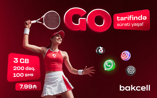 Bakcell bonuslarla zəngin yeni “GO” tariflərini təqdim edir