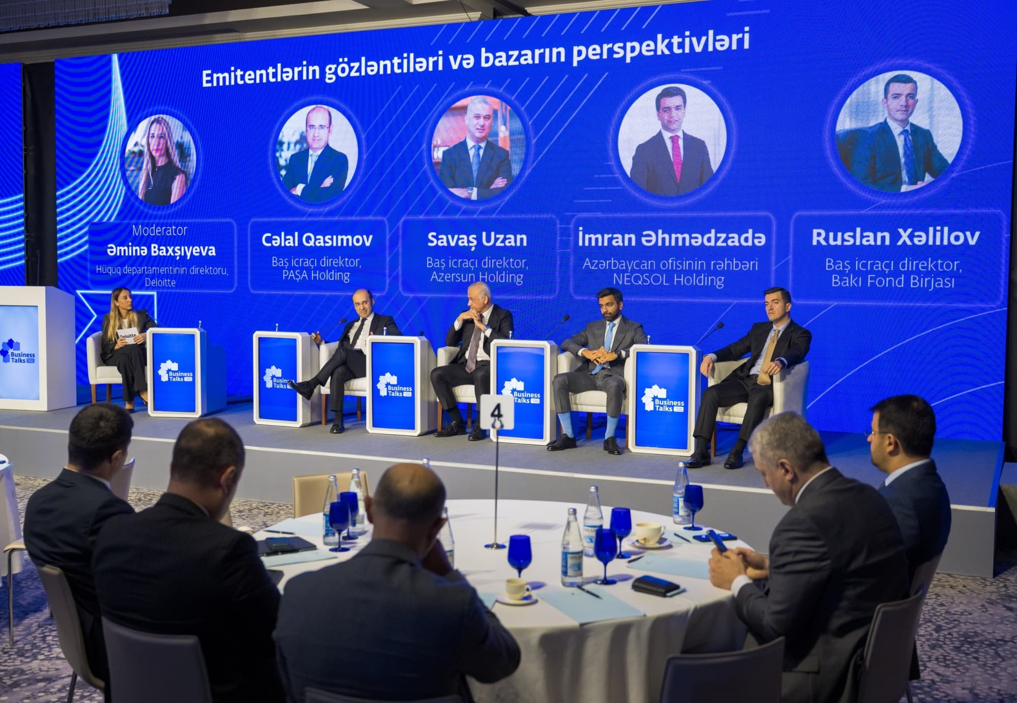 Bakı Fond Birjası "Business Talks by PASHA Holding" platformasının tədbirində iştirak edib