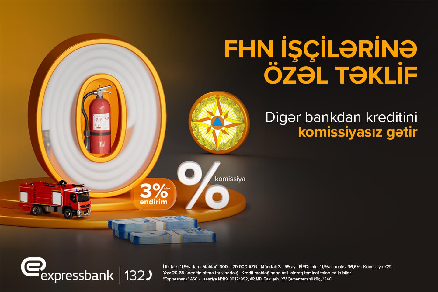 FHN işçilərinə KOMİSSİYASIZ kredit təklifi