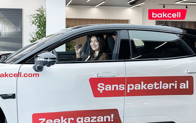 Bakcell lotereyasında 10-cu lüks avtomobil uduldu!