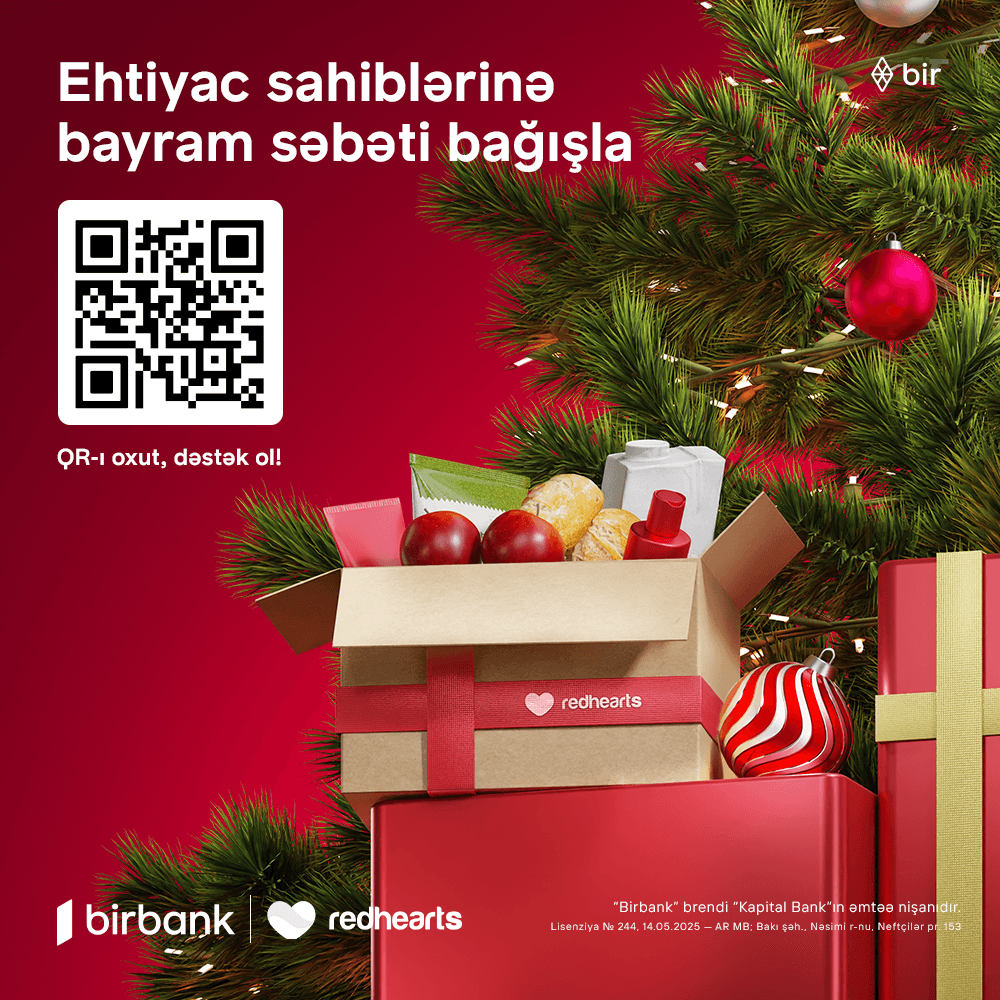 Qırmızı Ürəklər Fondu “Bayram Səbəti” xeyriyyə aksiyasına start verir