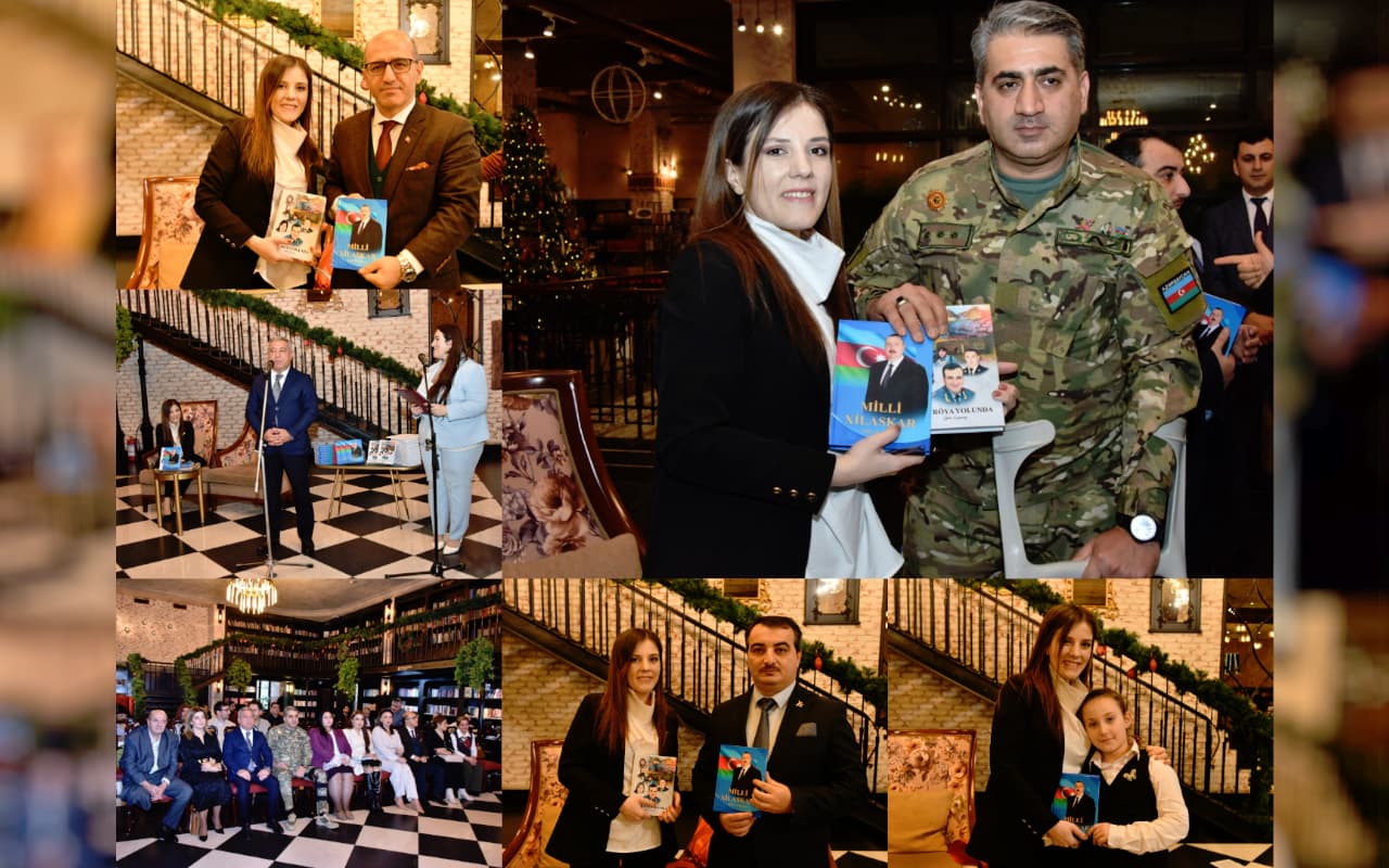Bakı Kitab Mərkəzində Gülər Coşqunsoyun yeni kitablarının təqdimatı keçirilib