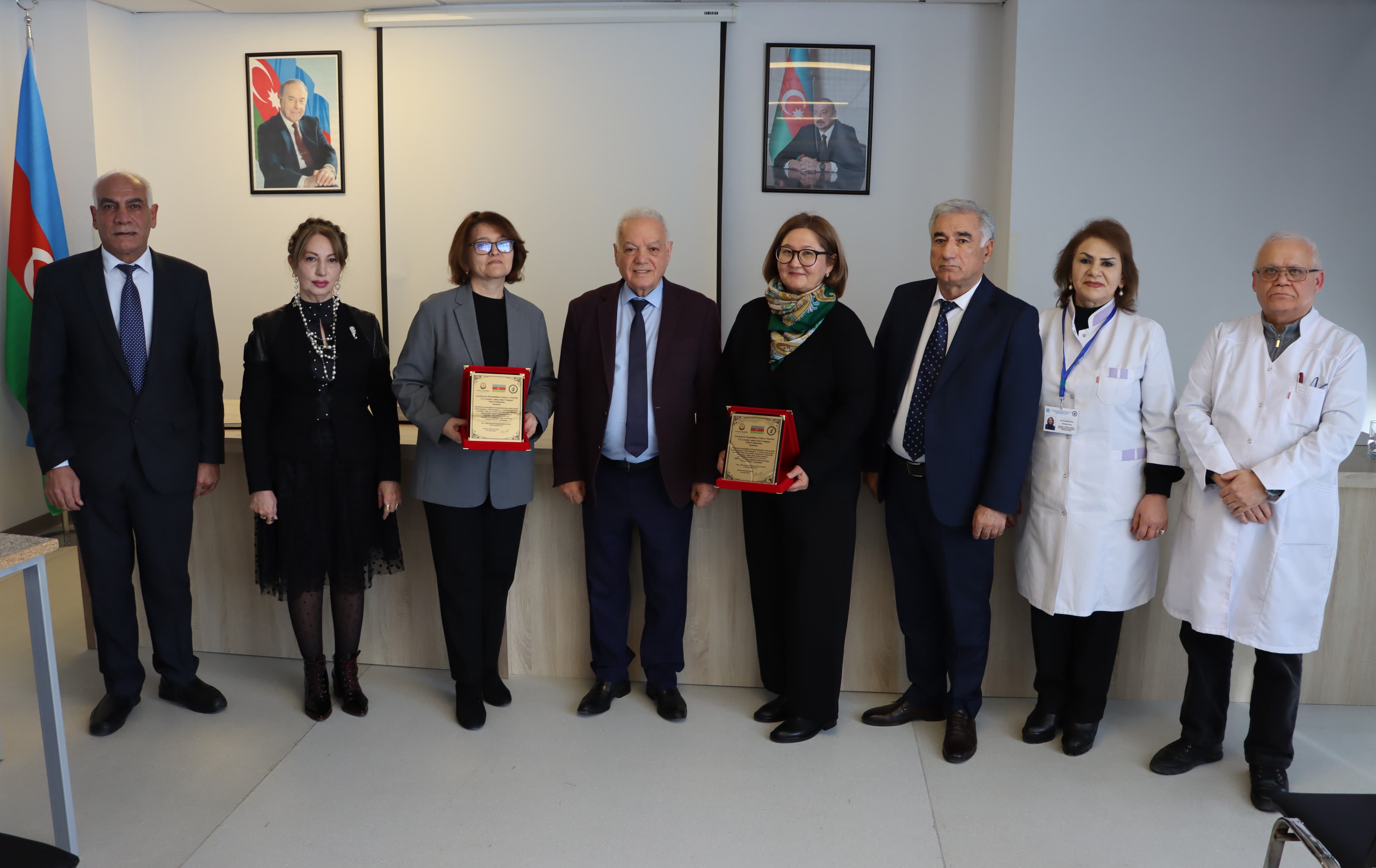 Özbəkistan alimləri Azərbaycan Respublikası Səhiyyə Nazirliyi Elmi-Tədqiqat Tibbi Profilaktika İnstitutunun qonağı olublar