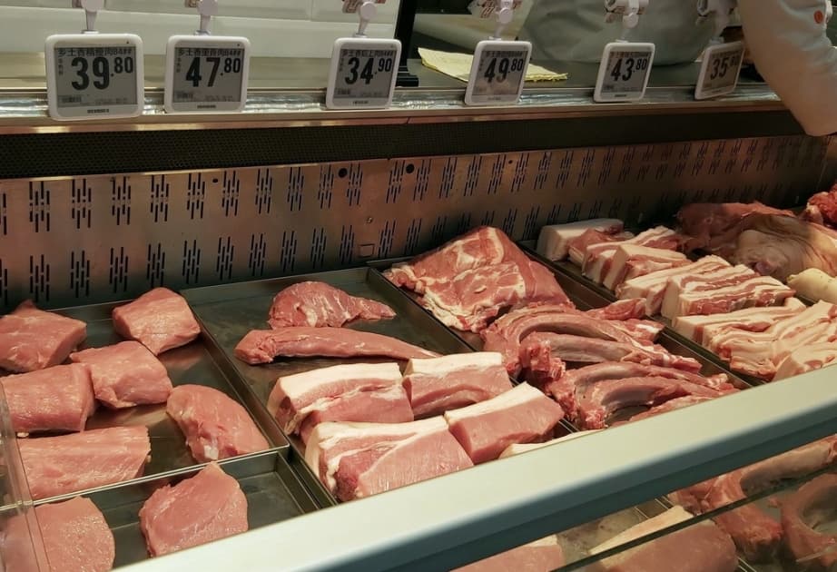Rusiyanın Çinə donuz əti ixracı 19,4% azalıb