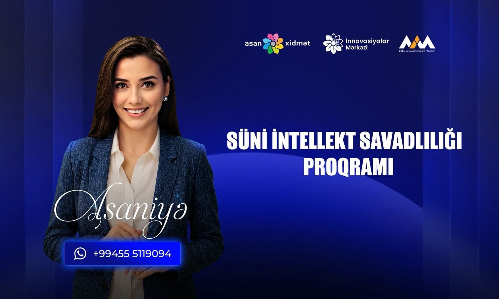 ASAN proqramı ilə süni intellekt bacarıqları artırılır və rəqəmsal savadlılıq təşviq olunur