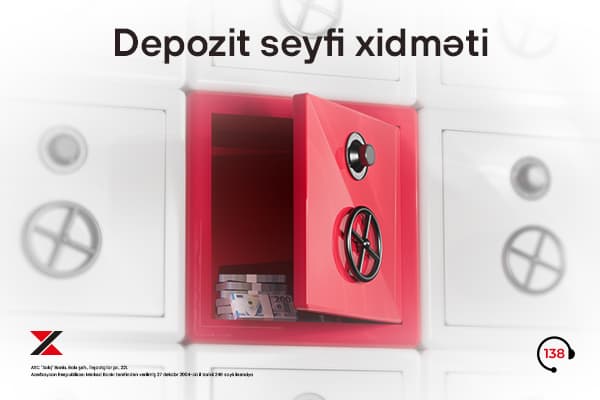 Xalq Bankdan depozit seyfi xidməti