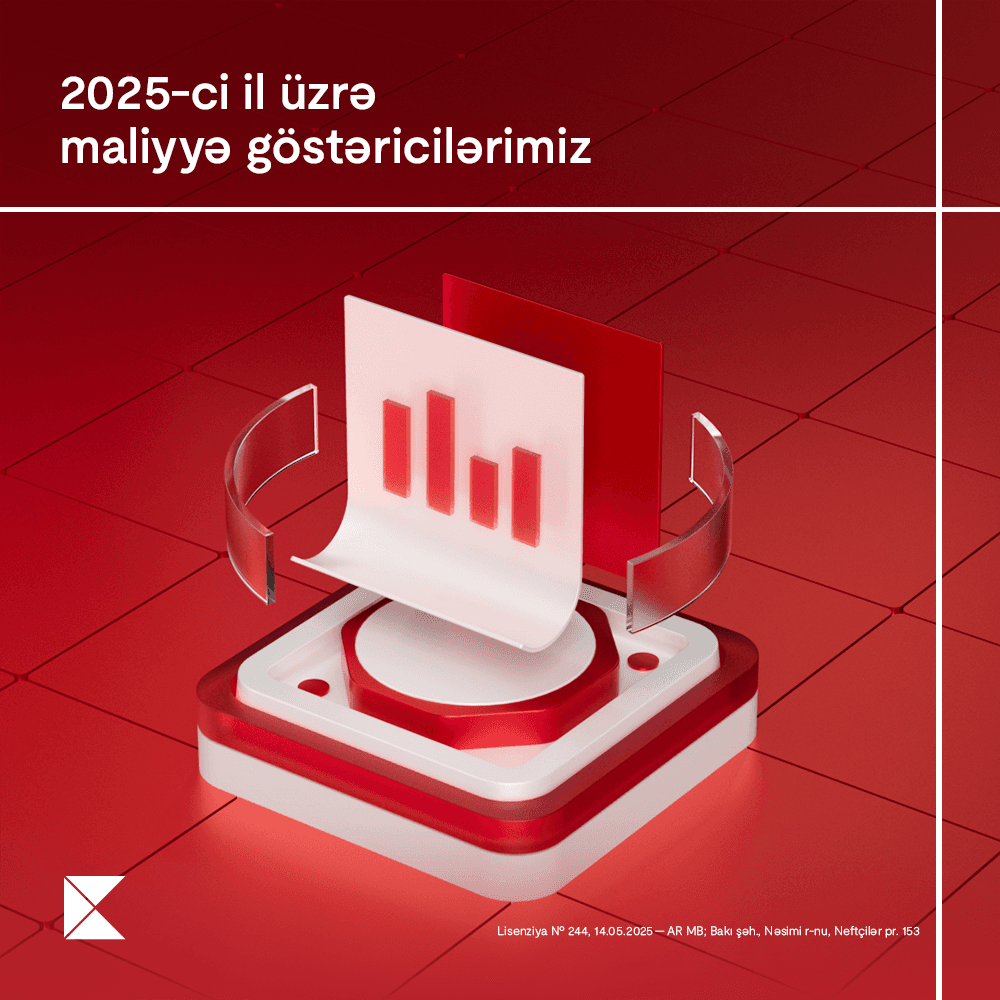 Ölkənin birinci bankı cəmi gəlirlilik üzrə 2025-ci ilin lideridir: 1 milyard 881 milyon 674 min manat