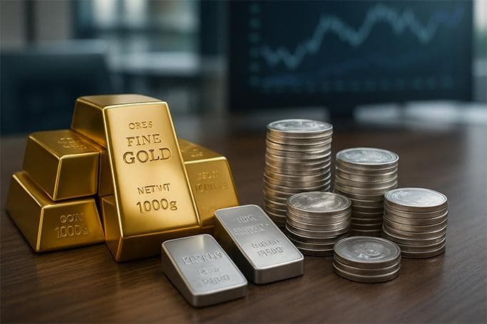 Qızıl və gümüş investisiya bazarında tarixi zirvəyə çatdı