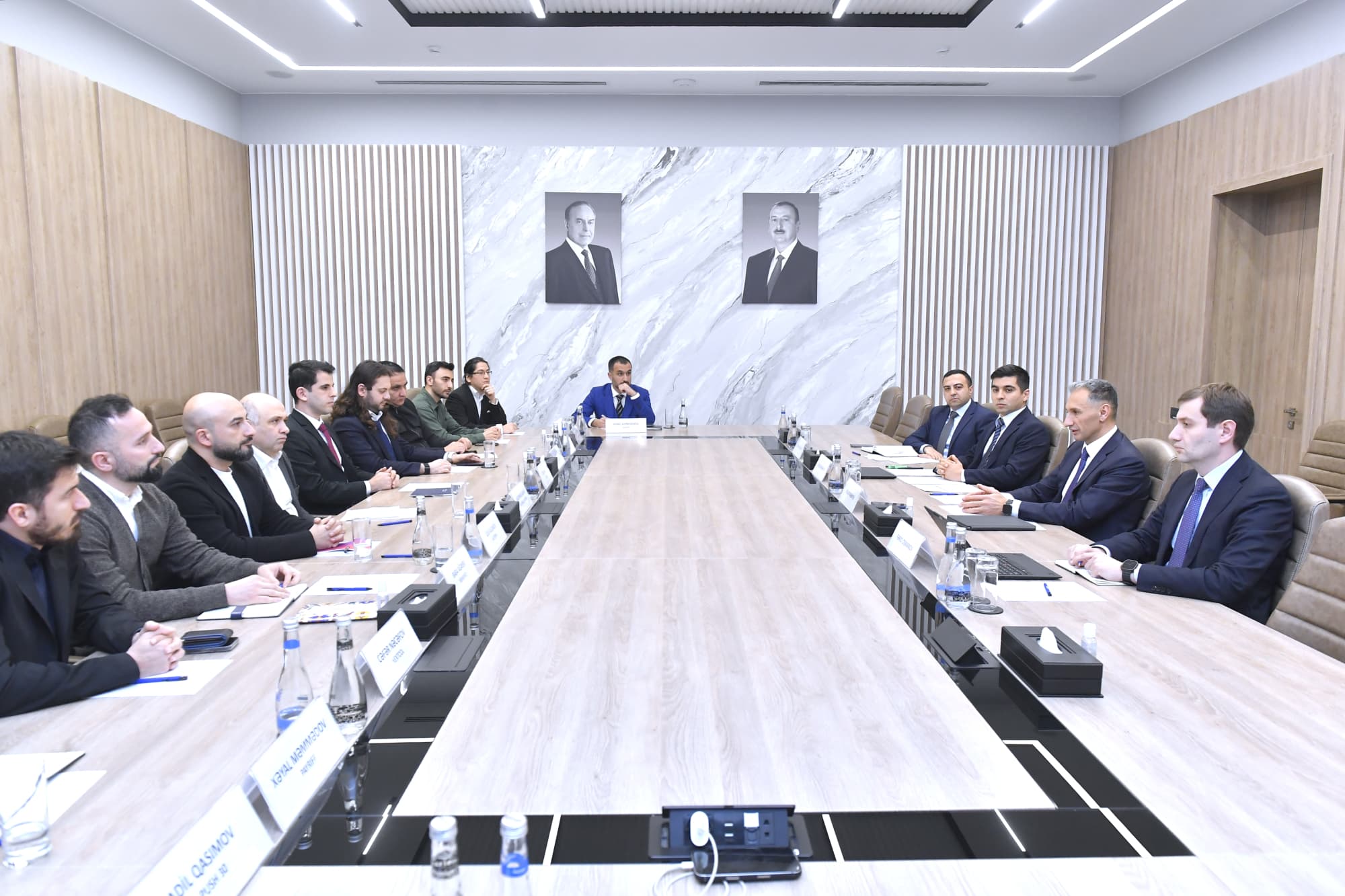 Nazir Rəşad Nəbiyev startap nümayəndələri ilə görüşüb