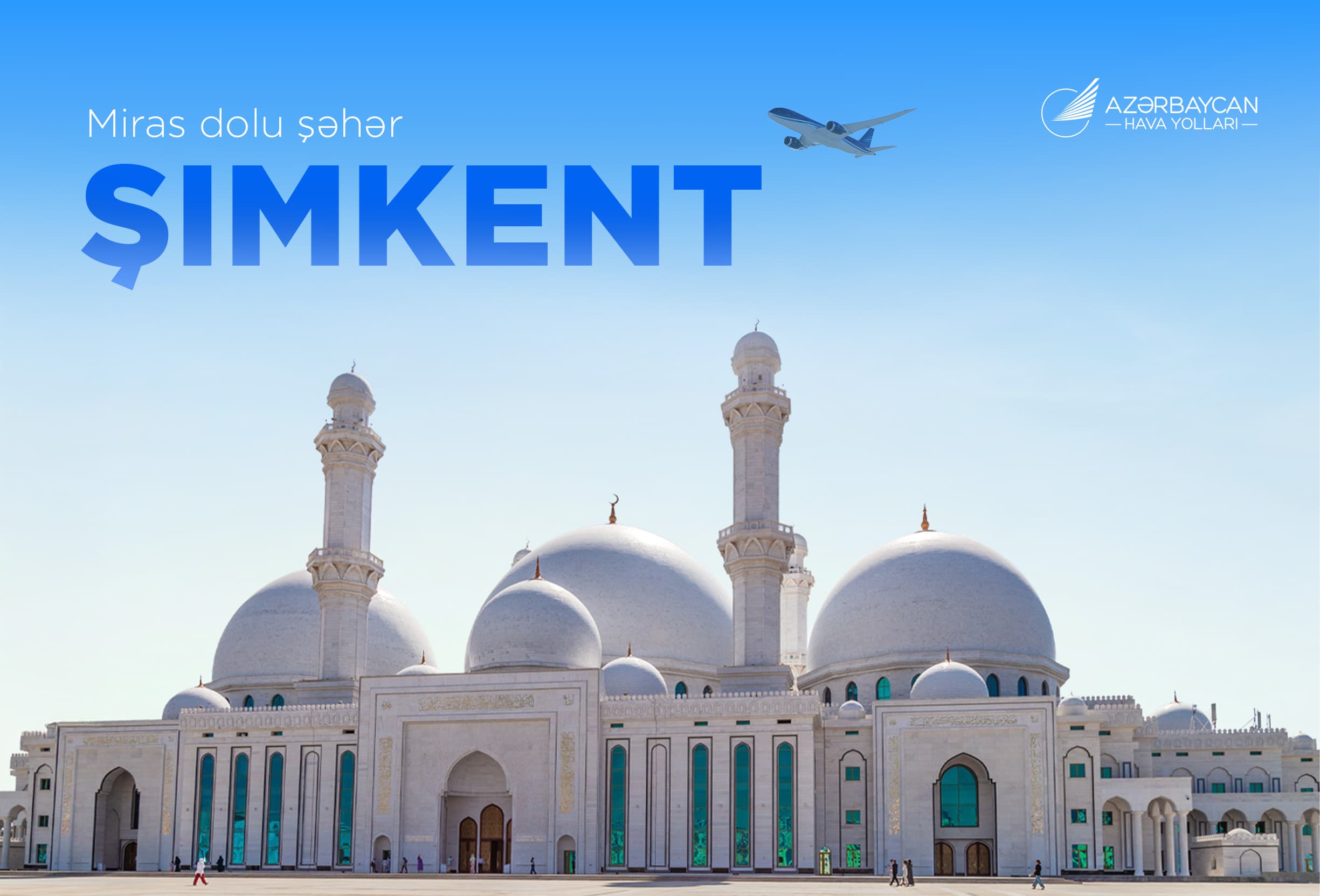 AZAL Şımkent şəhərinə müntəzəm reyslərə başlayır
