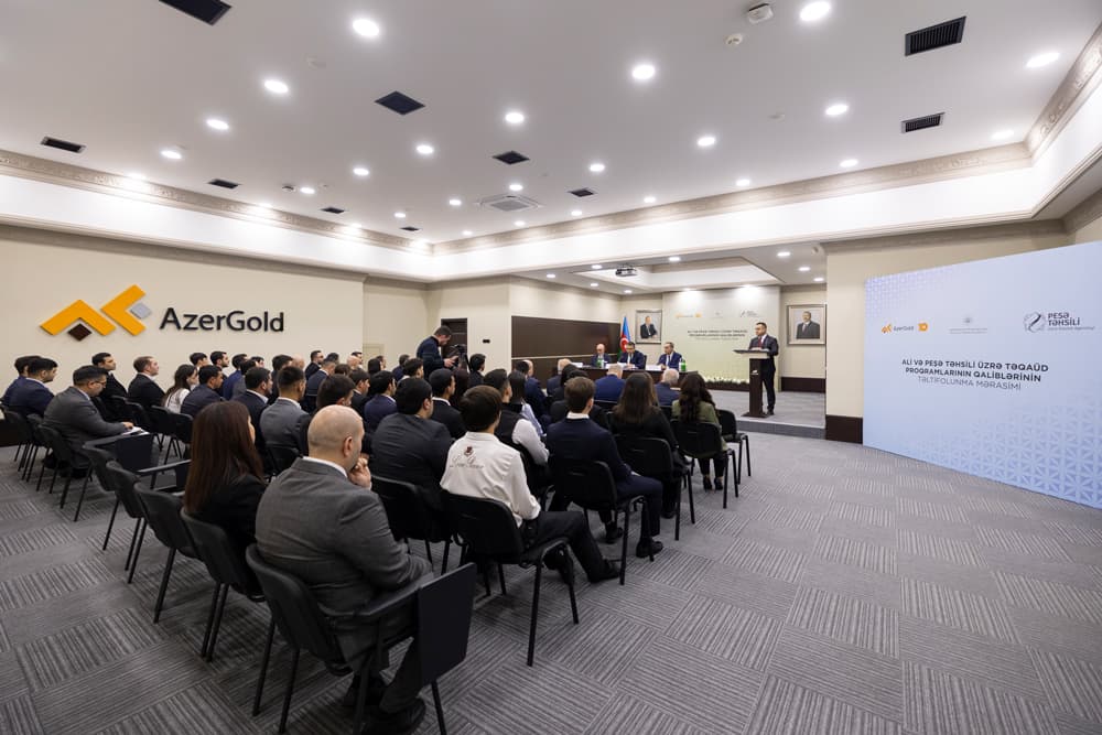 “AzerGold” QSC-nin 5-ci Təqaüd Proqramı müsabiqəsinin qalibləri mükafatlandırılıb