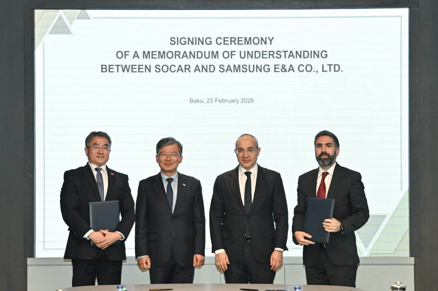 İqtisadiyyat naziri “Samsung E&A Co., Ltd.” şirkətinin prezidenti və baş icraçı direktoru ilə görüşüb İqtisadiyyat naziri “Samsung E&A Co., Ltd.” şirkətinin prezidenti və baş icraçı direktoru ilə görüşüb - Şəkil 4