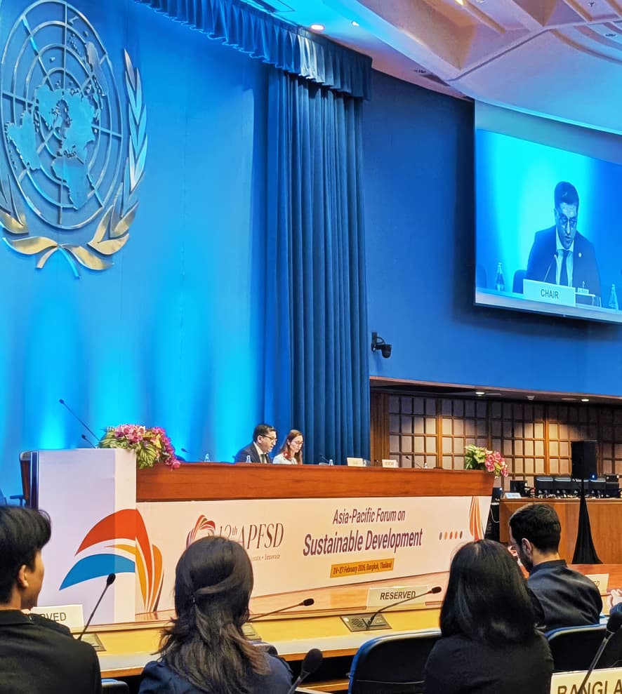 UNESCAP-ın dayanıqlı inkişafa həsr olunmuş 13-cü Regional Forumu keçirilib UNESCAP-ın dayanıqlı inkişafa həsr olunmuş 13-cü Regional Forumu keçirilib - Şəkil 1