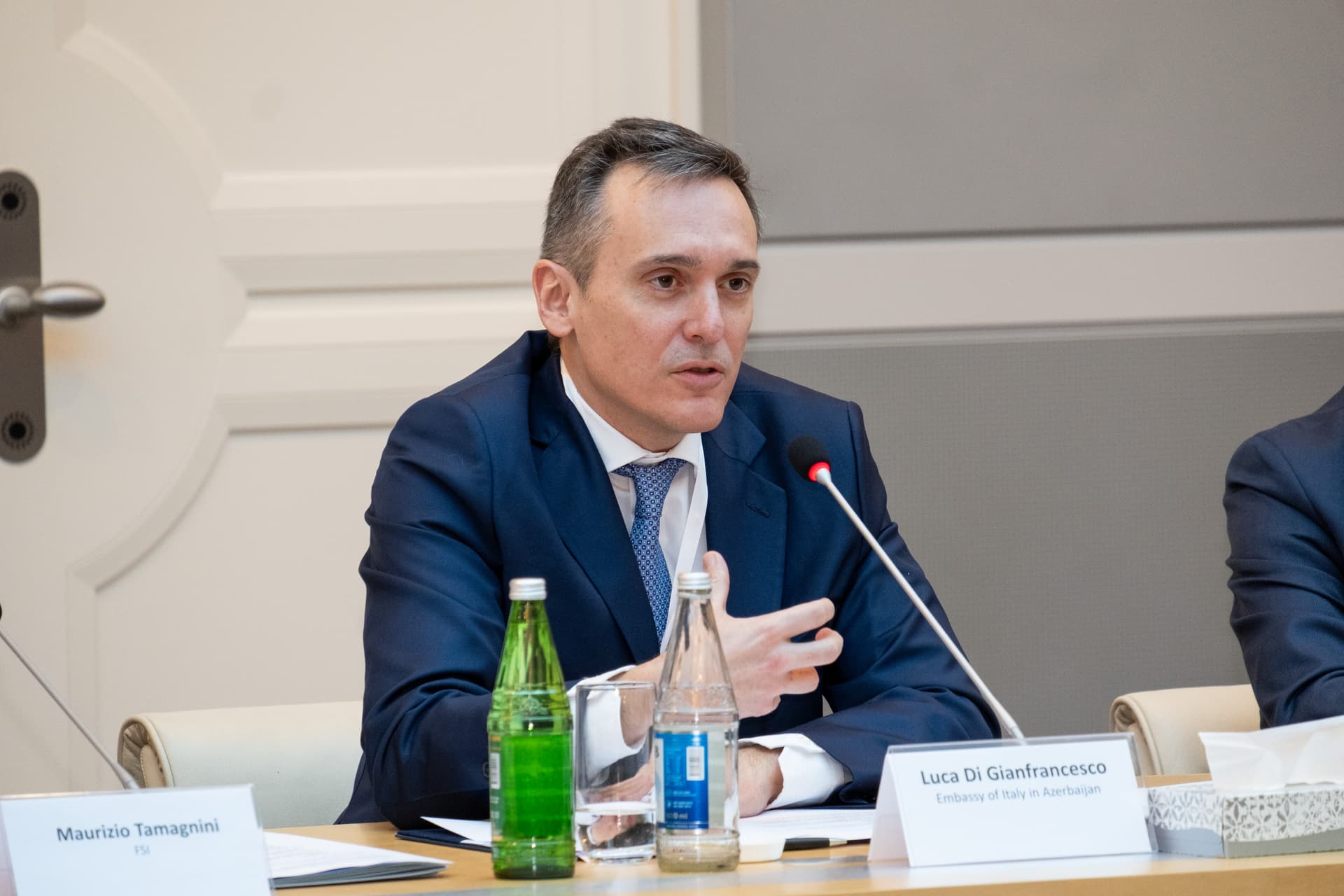 “Azərbaycan–İtaliya biznes və investisiya əlaqələri” mövzusunda tədbir keçirilib “Azərbaycan–İtaliya biznes və investisiya əlaqələri” mövzusunda tədbir keçirilib - Şəkil 4