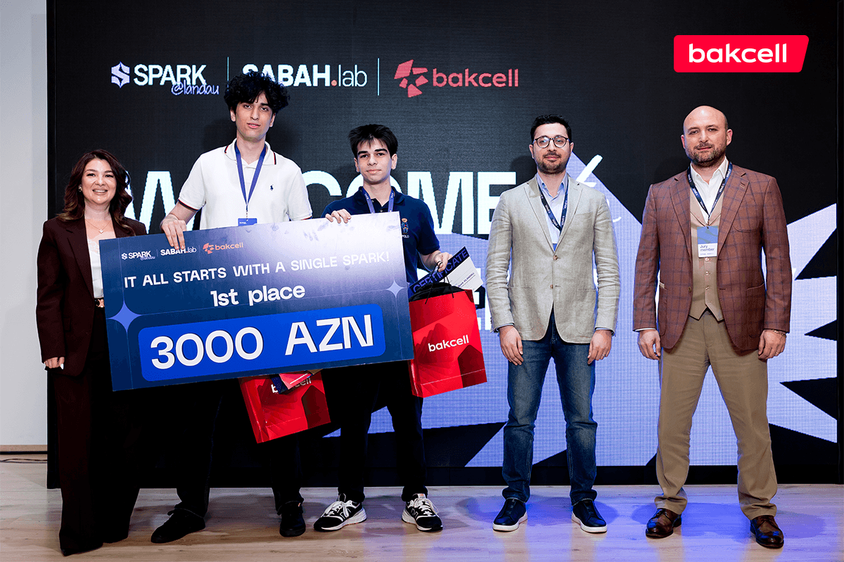 Bakcell “Spark @ LANDAU” proqramının innovasiya tərəfdaşıdır Bakcell “Spark @ LANDAU” proqramının innovasiya tərəfdaşıdır - Şəkil 6