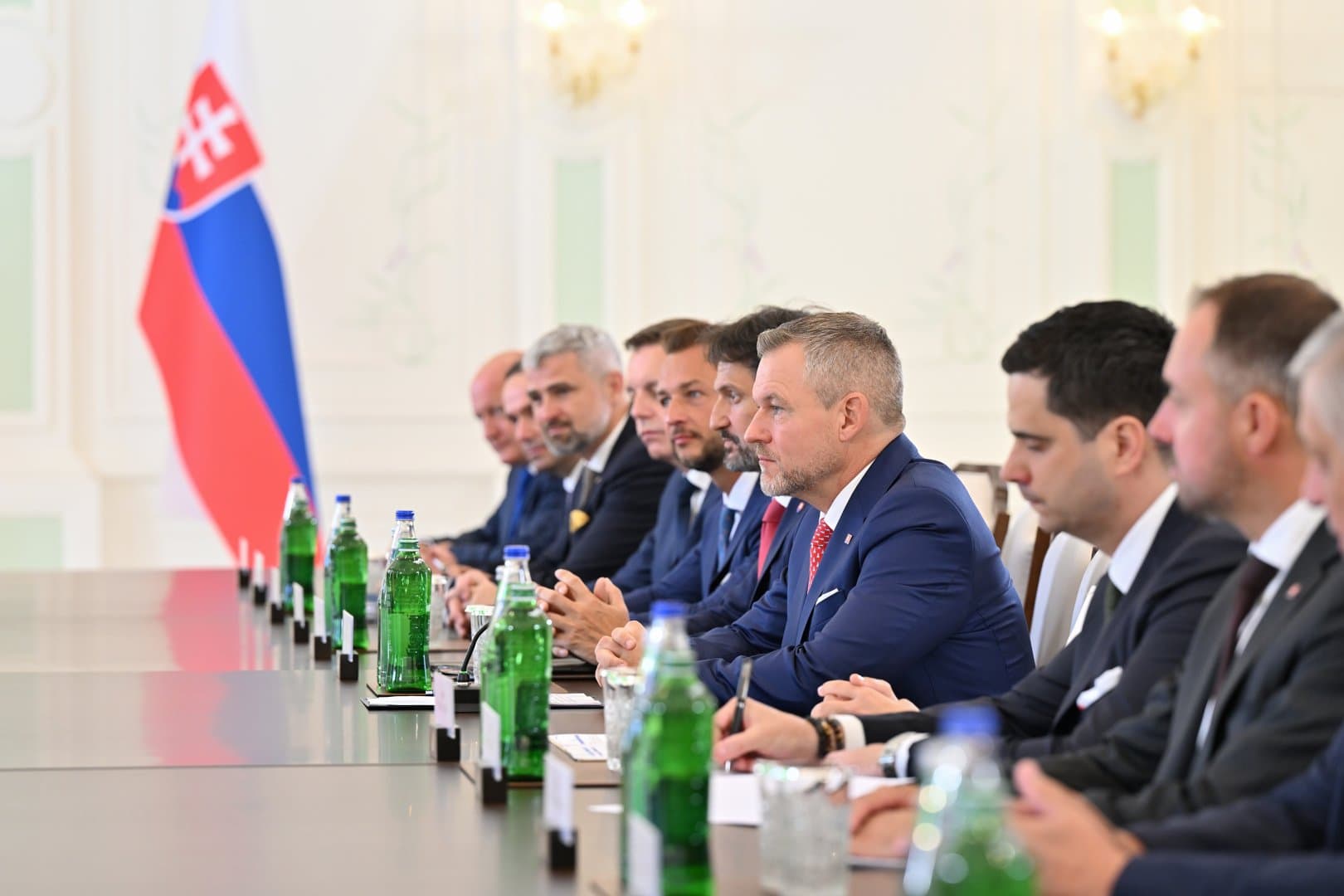 Prezident İlham Əliyevin Şuşada Slovakiya Prezidenti ilə geniş tərkibdə görüşü olub Prezident İlham Əliyevin Şuşada Slovakiya Prezidenti ilə geniş tərkibdə görüşü olub - Şəkil 2