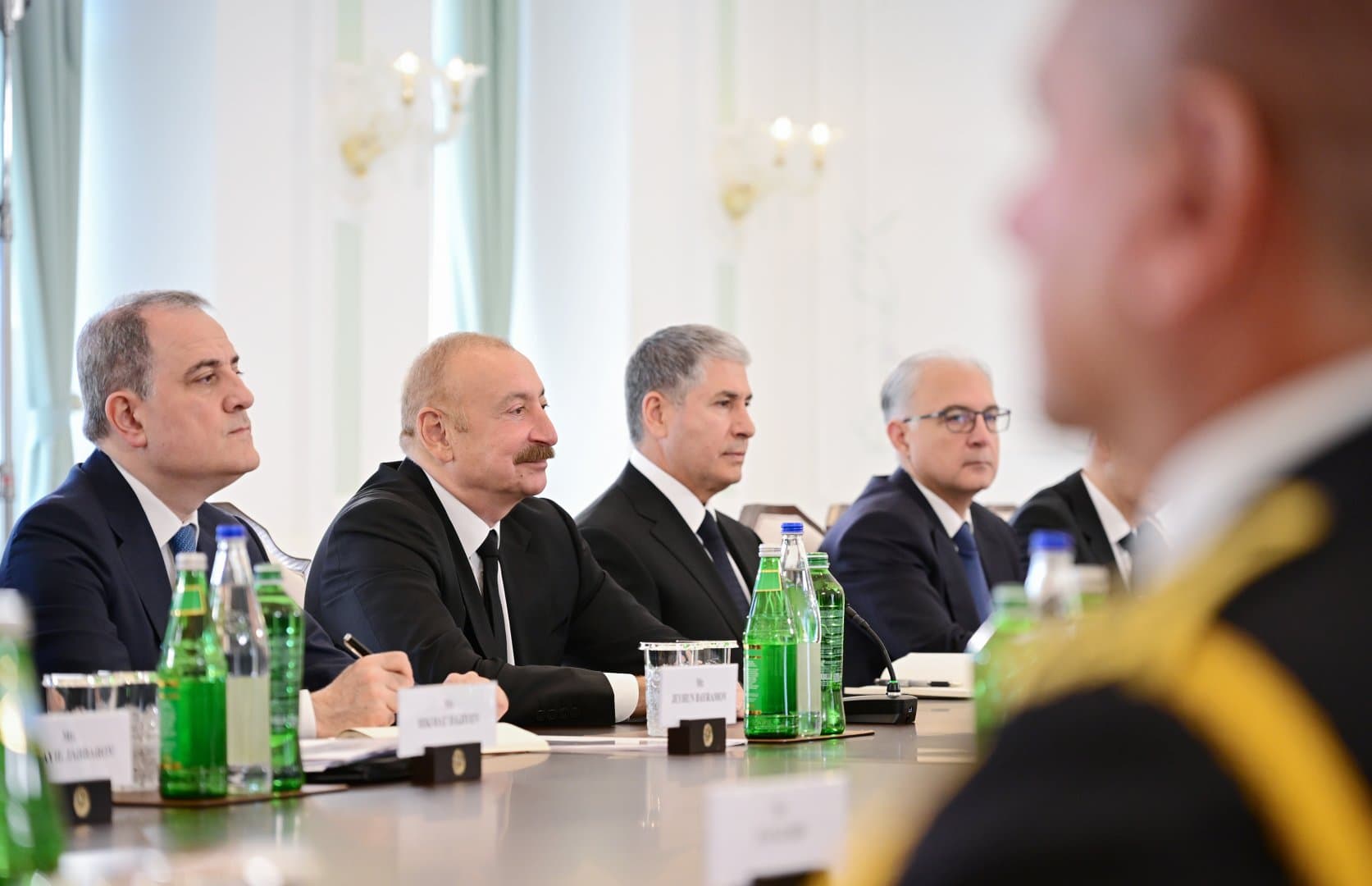 Prezident İlham Əliyevin Şuşada Slovakiya Prezidenti ilə geniş tərkibdə görüşü olub Prezident İlham Əliyevin Şuşada Slovakiya Prezidenti ilə geniş tərkibdə görüşü olub - Şəkil 5