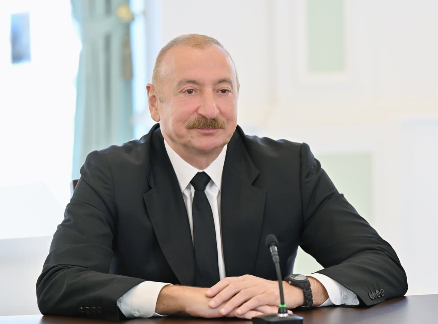 Prezident İlham Əliyevin Şuşada Slovakiya Prezidenti ilə geniş tərkibdə görüşü olub Prezident İlham Əliyevin Şuşada Slovakiya Prezidenti ilə geniş tərkibdə görüşü olub - Şəkil 6