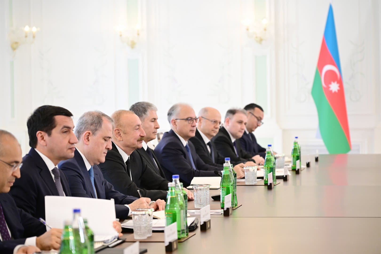 Prezident İlham Əliyevin Şuşada Slovakiya Prezidenti ilə geniş tərkibdə görüşü olub Prezident İlham Əliyevin Şuşada Slovakiya Prezidenti ilə geniş tərkibdə görüşü olub - Şəkil 7